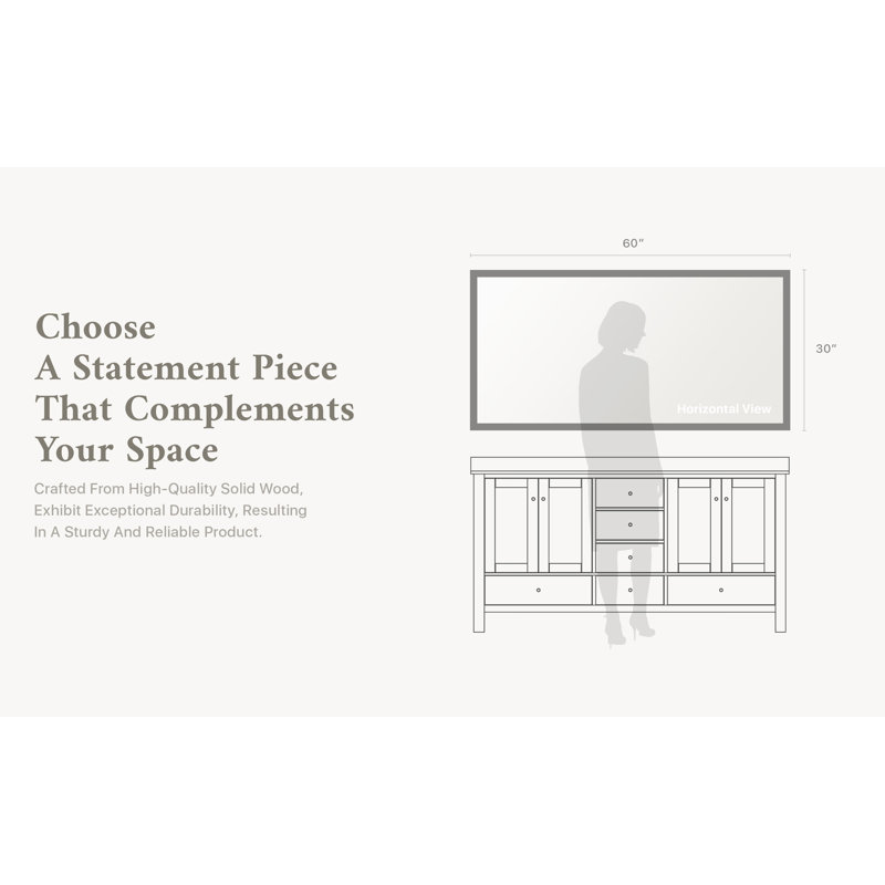 Latitude Run® Azaira Modern & Contemporary Bathroom Mirror & Reviews